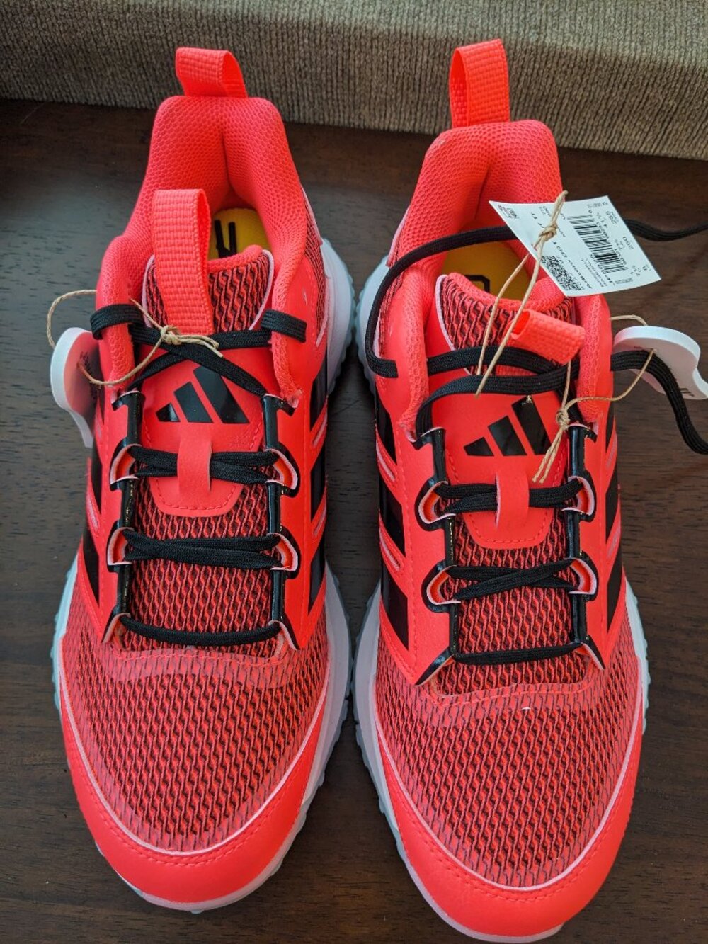 Adidas Adizero DGT Turf Baseball Shoes Men's Size 8 Solar Red/Black JP8825 NWT